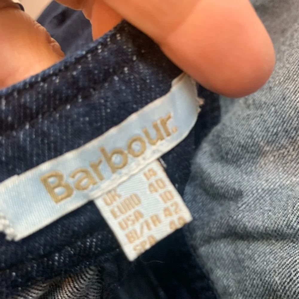 Barbour Foxton Dungaree Denim Women's Overalls - Sz 10 - Picture 5 of 5
